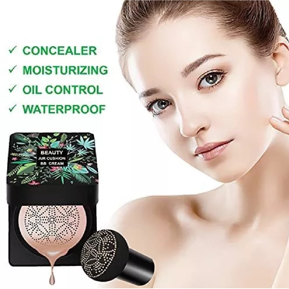 Compra *1 Llevate 2* Base Beauty Cream con Aplicador de Regalo