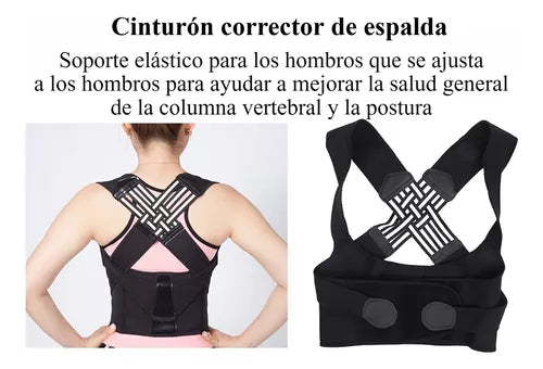 CORRECTOR DE POSTURA CON SOPORTE LUMBAR 50% OFF