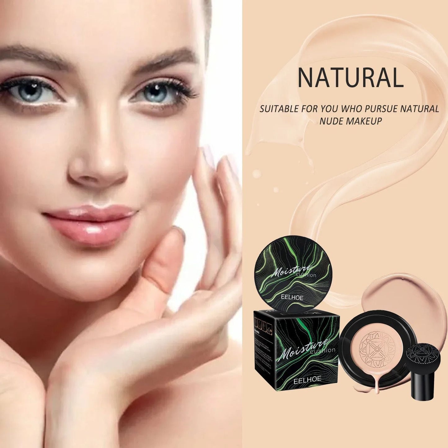 Compra *1 Llevate 2* Base Beauty Cream con Aplicador de Regalo