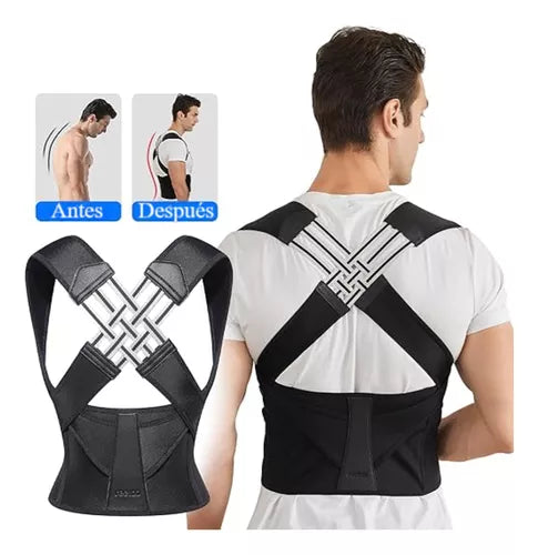CORRECTOR DE POSTURA CON SOPORTE LUMBAR  50% OFF
